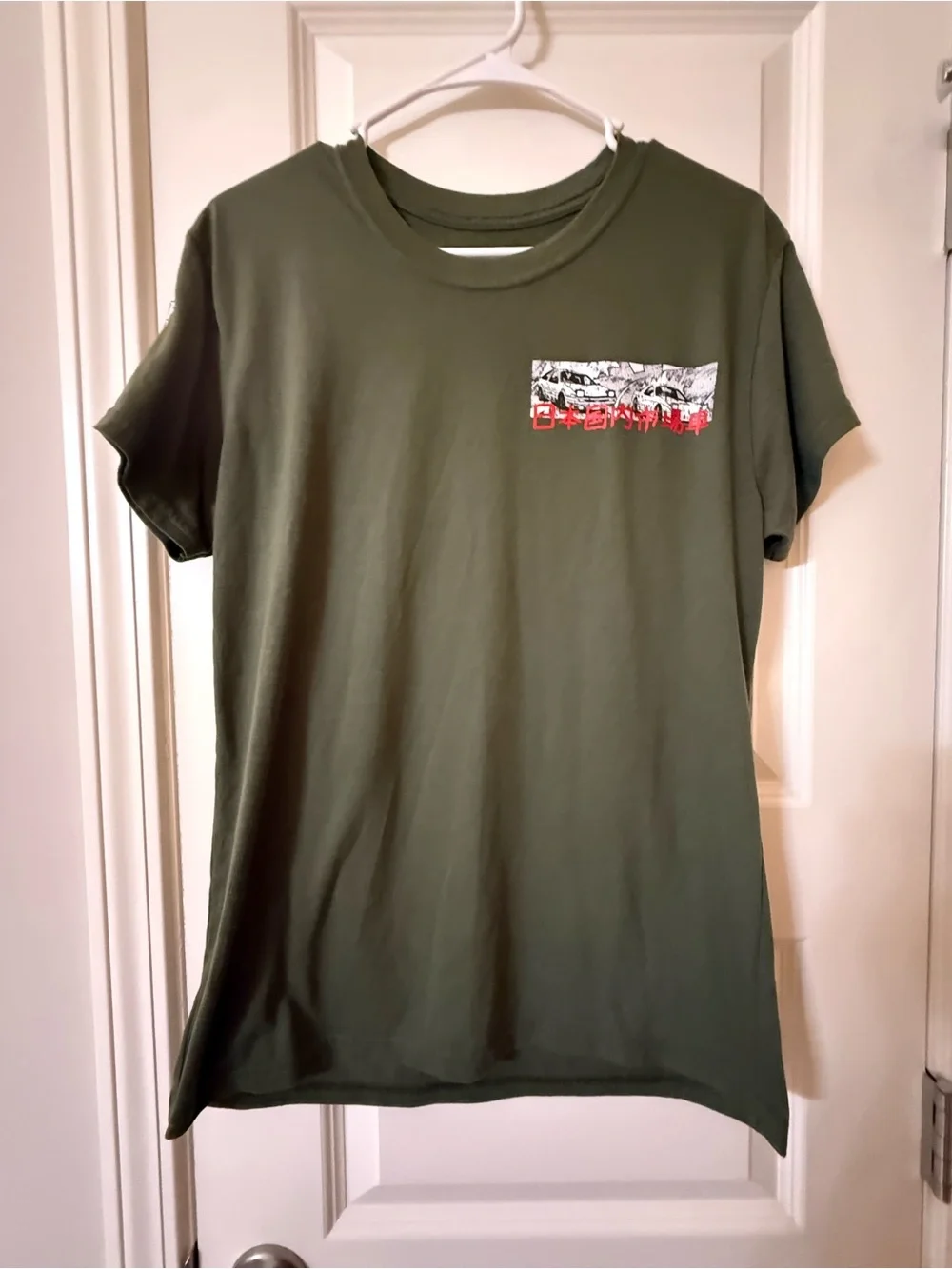 Fresh Laundry Fast Life Tokyo Racing Tee JDM Initial D Style Green Size Medium
